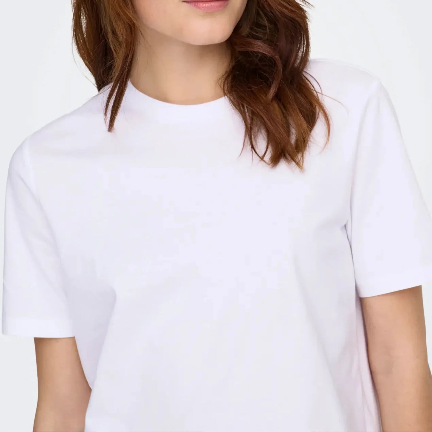 ONLY Bright White Freja Luxe Tee