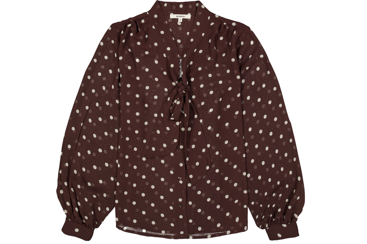 Garcia Lucie Polka Dot Blouse