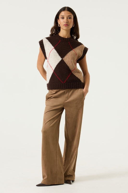 Garcia Gwen Suede Pant