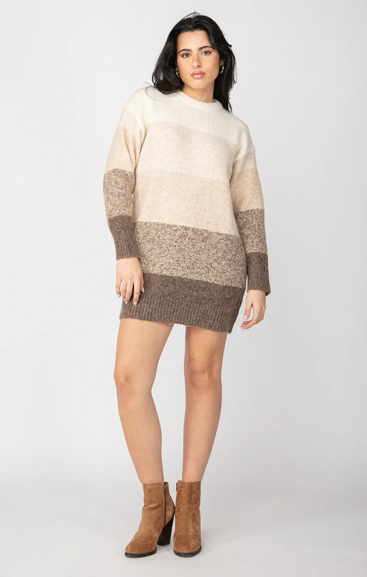 Dex Colorblock Sweater Dress