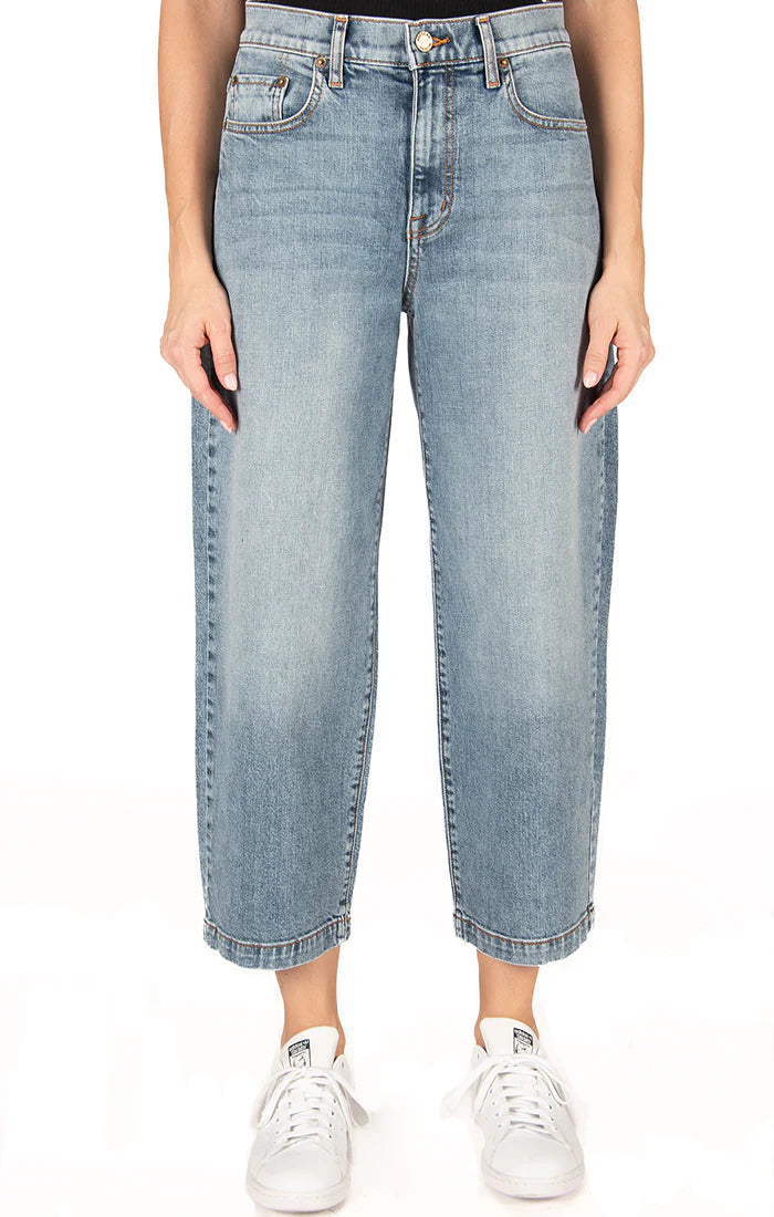 MOD/AM by Fidelity Daisy Crop Lakeshore Jean