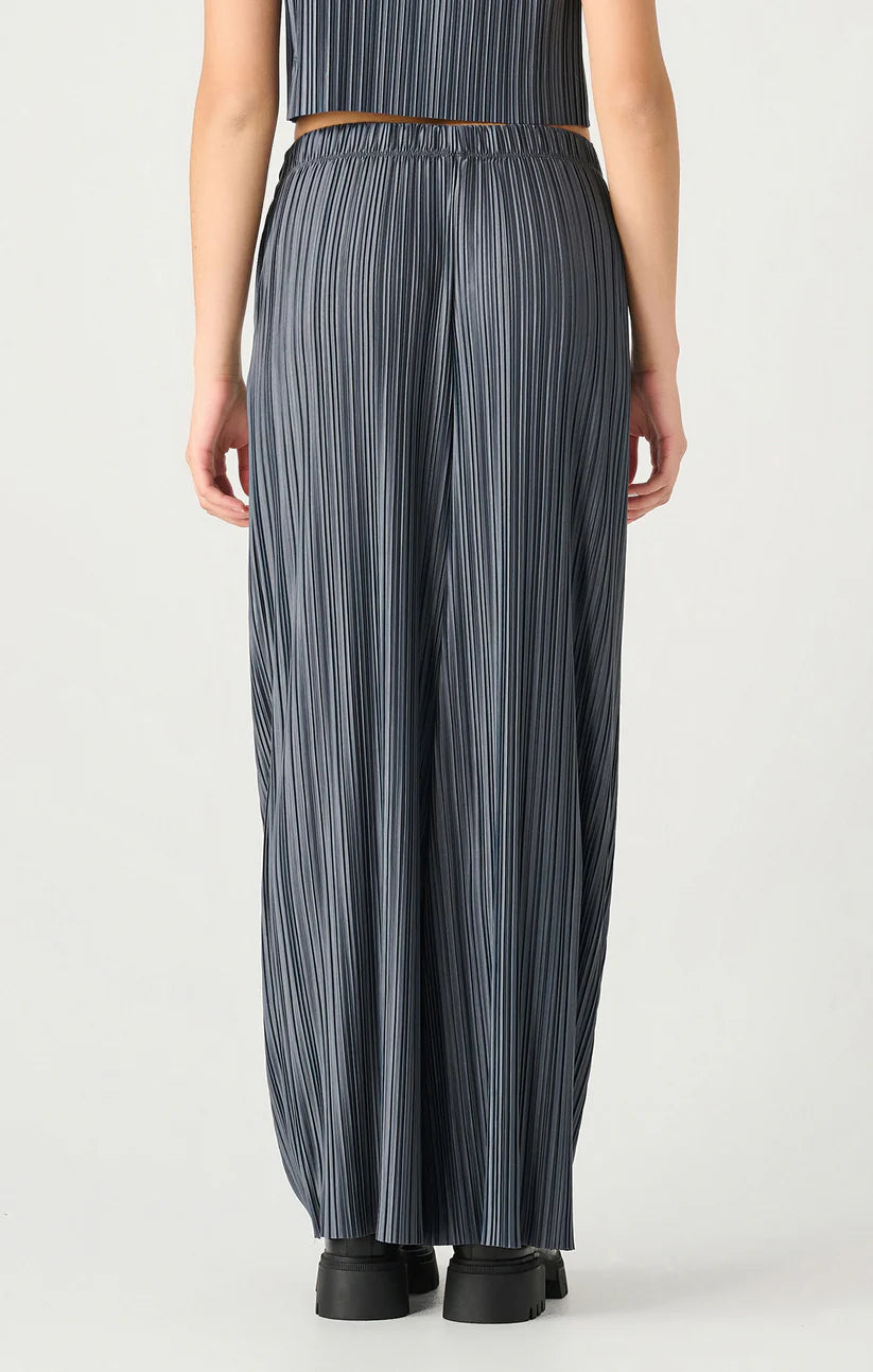 Dex Slate Pull On Pleated Pants