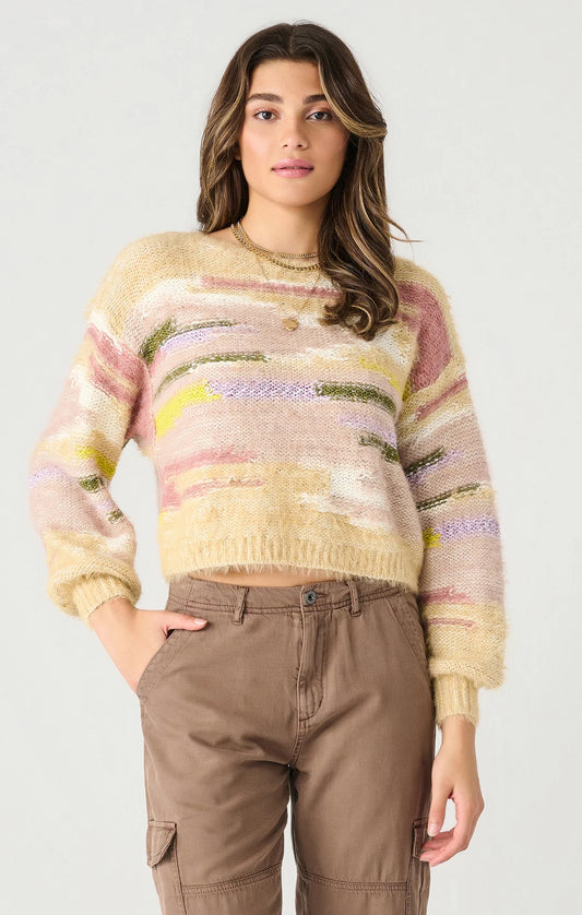 Dex Long Sleeve Melange Sweater