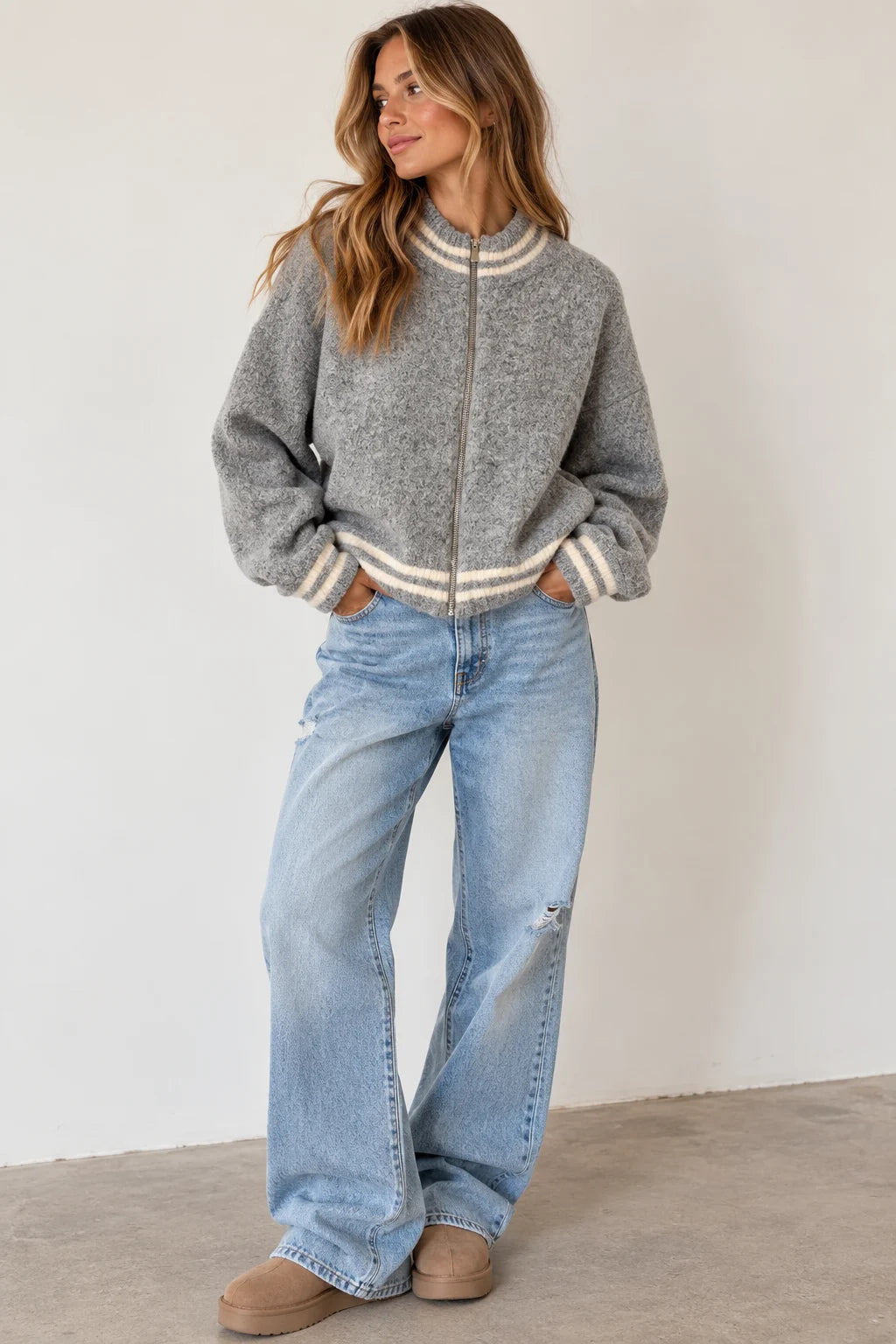 Vero Moda Bang Zipper Cardigan