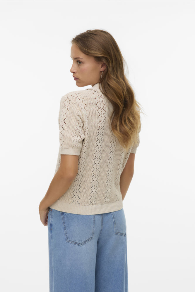 Vero Moda Oatmeal Daria Cardigan