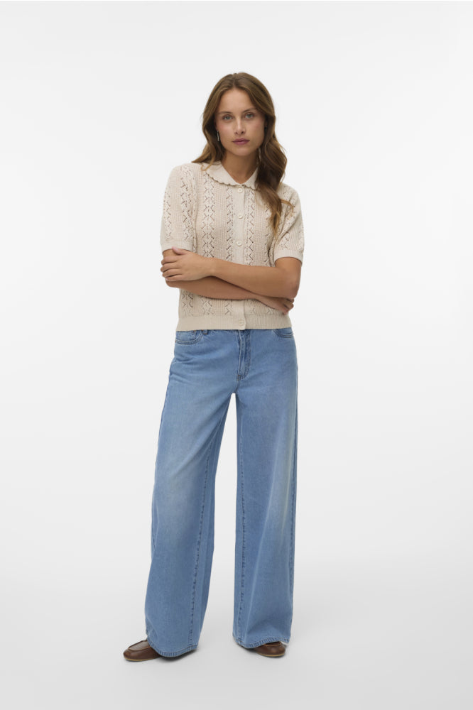 Vero Moda Oatmeal Daria Cardigan