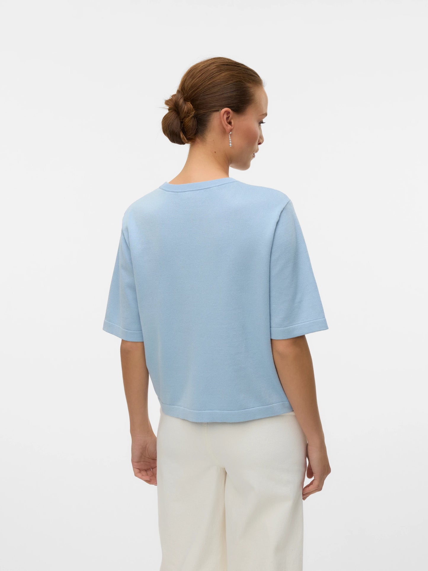Vero Moda Cashmere Blue Silje Knitted Pullover