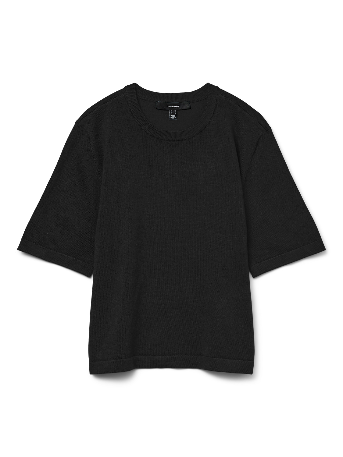 Vero Moda Black Silje Knitted Pullover