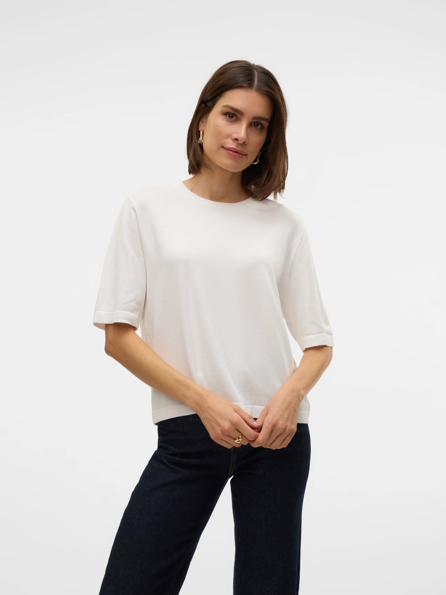 Vero Moda Snow White Silje Knitted Pullover