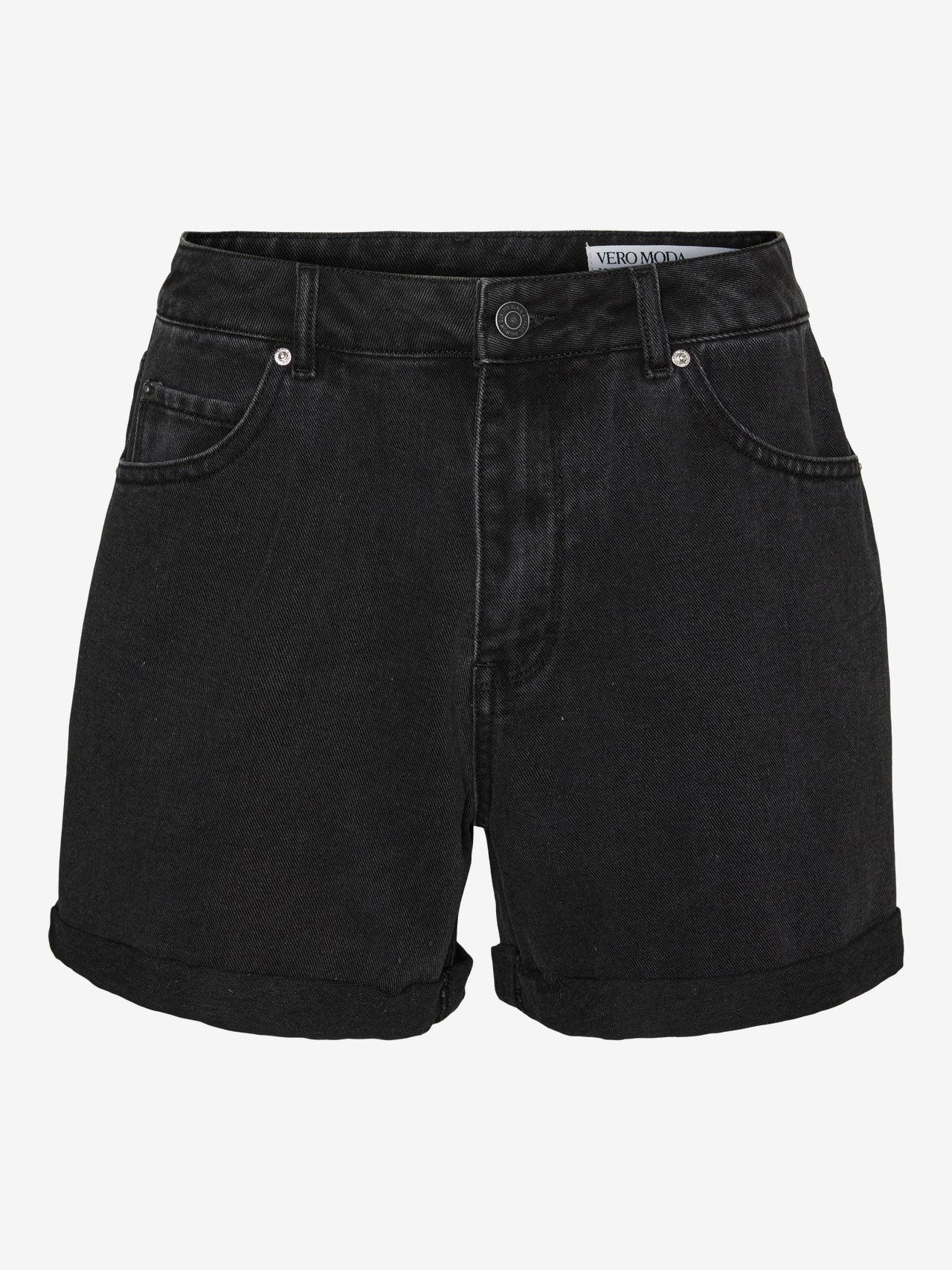 Vero Moda Black Zuri Denim Shorts