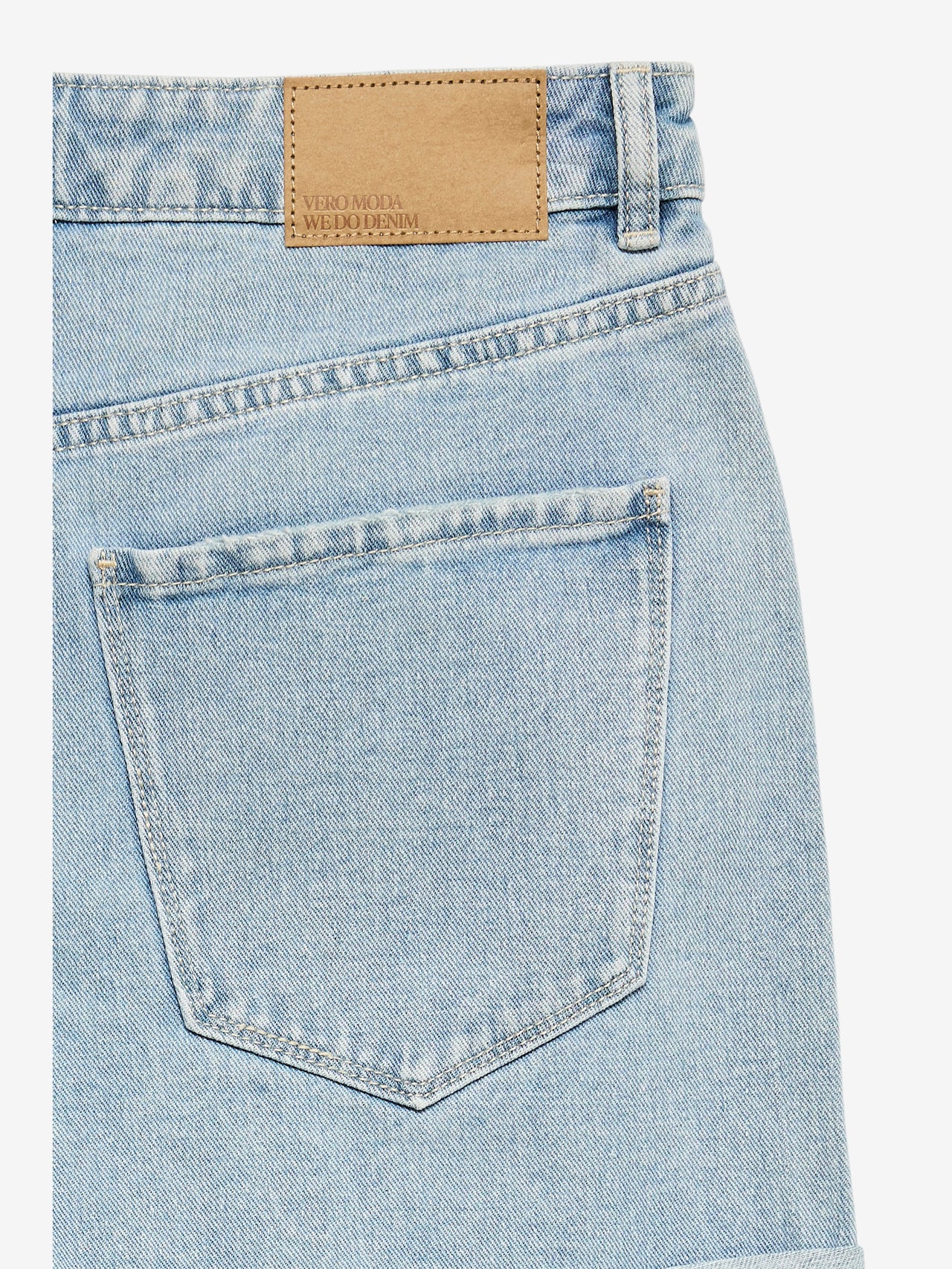 Vero Moda Light Blue Zuri Denim Shorts