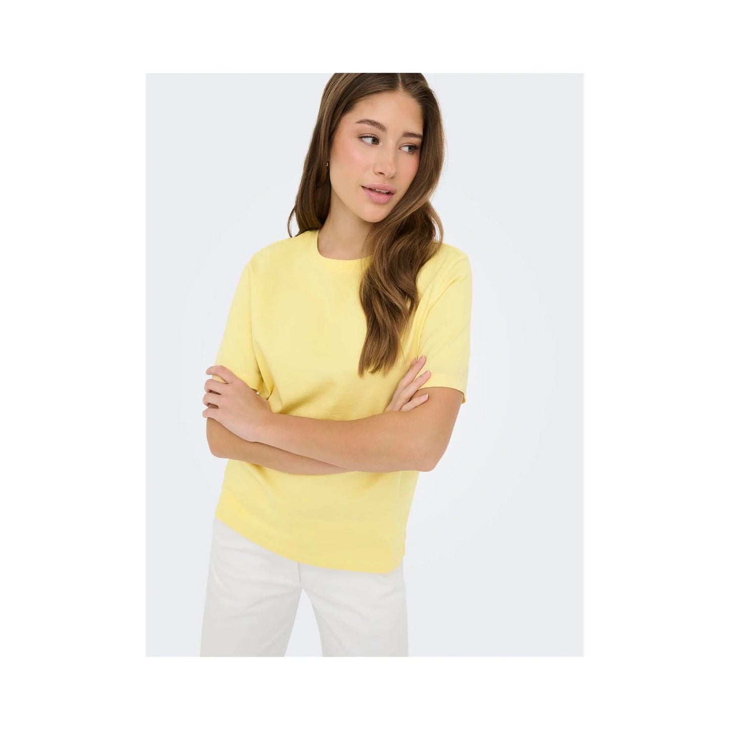 ONLY Lemon Meringue Freja Luxe Tee