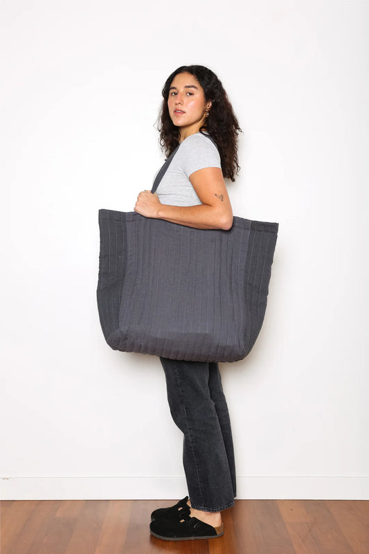 Tofino Towel Co. The Esme Oversized Quilted Tote Bag