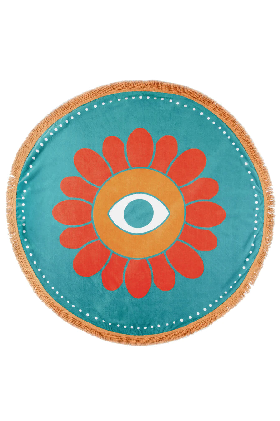 Tofino Towel Co. The Flower Power Round Towel
