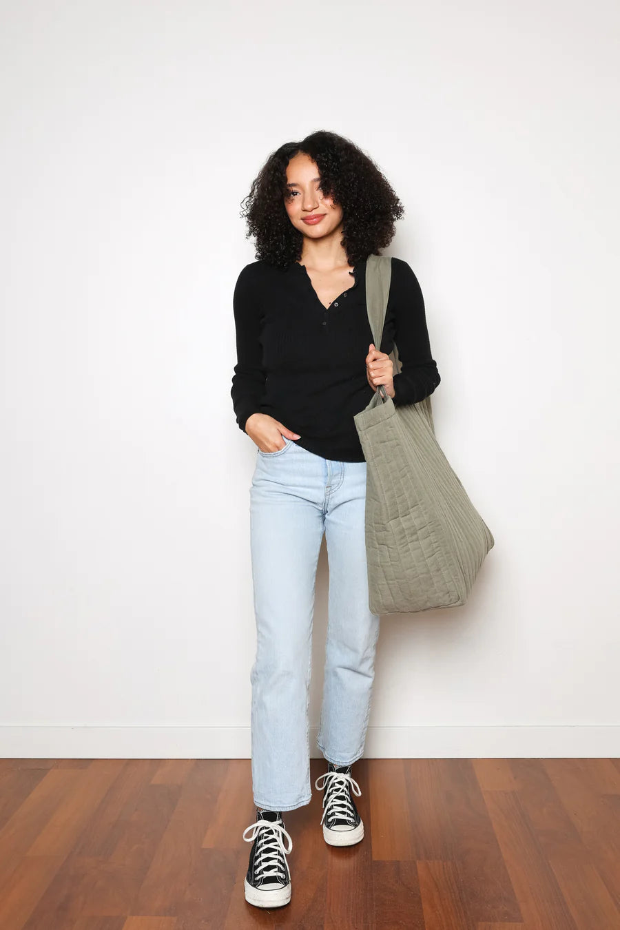 Tofino Towel Co. The Esme Oversized Quilted Tote Bag