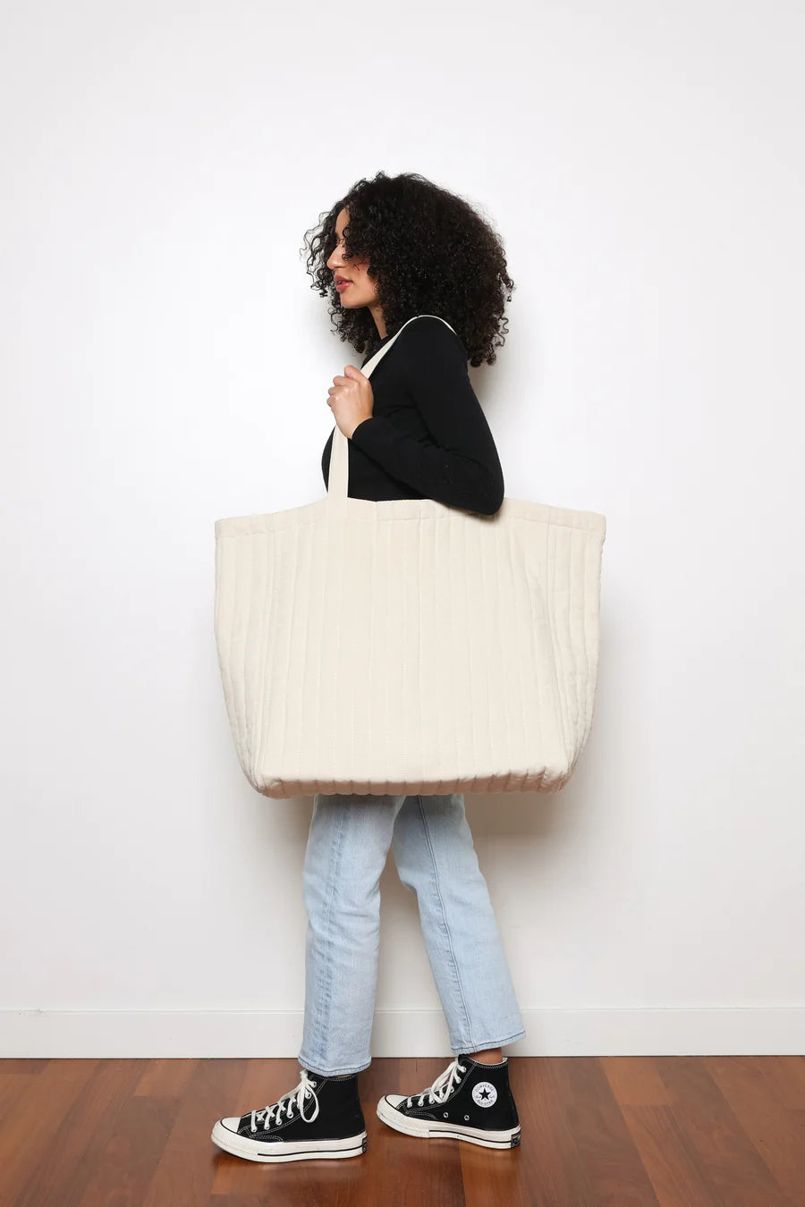 Tofino Towel Co. The Esme Oversized Quilted Tote Bag