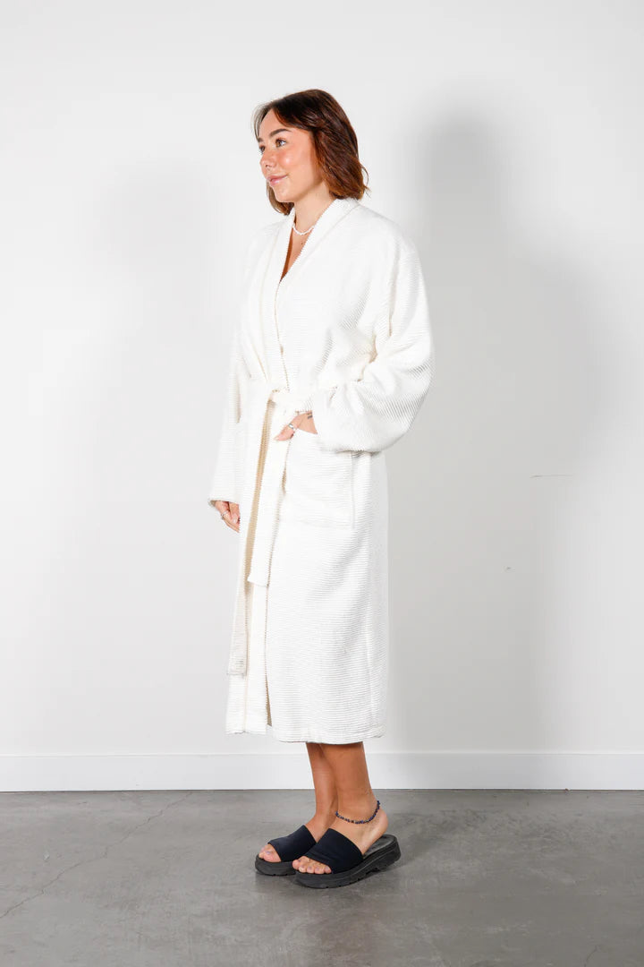 Tofino Towel Co. The Arnet Robe- Off White