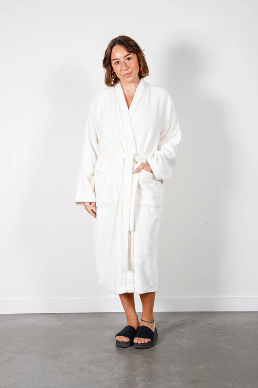 Tofino Towel Co. The Arnet Robe- Off White