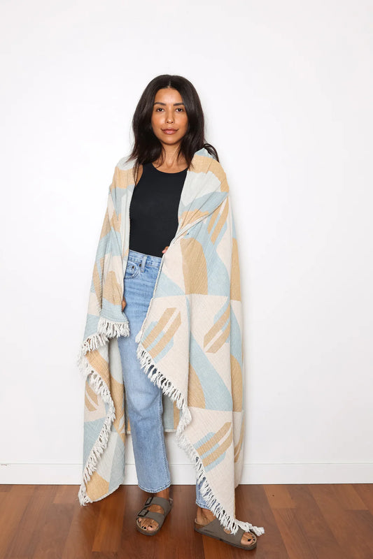 Tofino Towel Co. The Quill Muslin Throw