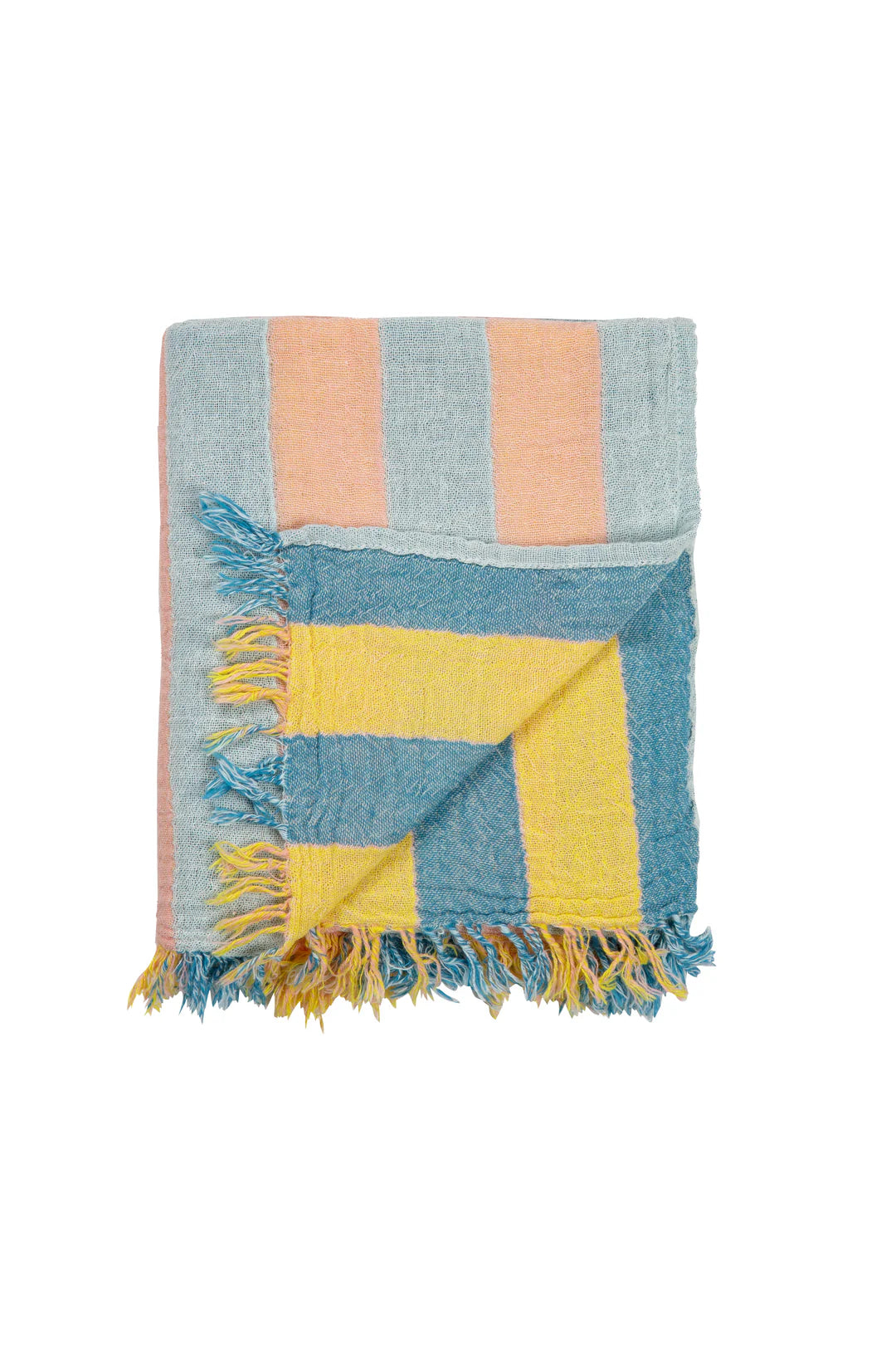 Tofino Towel Co. The Banks Stripe Gauze Muslin Turkish Towel