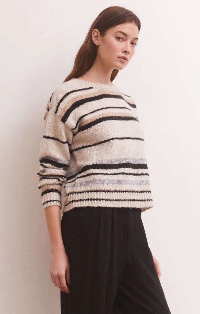 Z Supply Middlefield Stripe Sweater