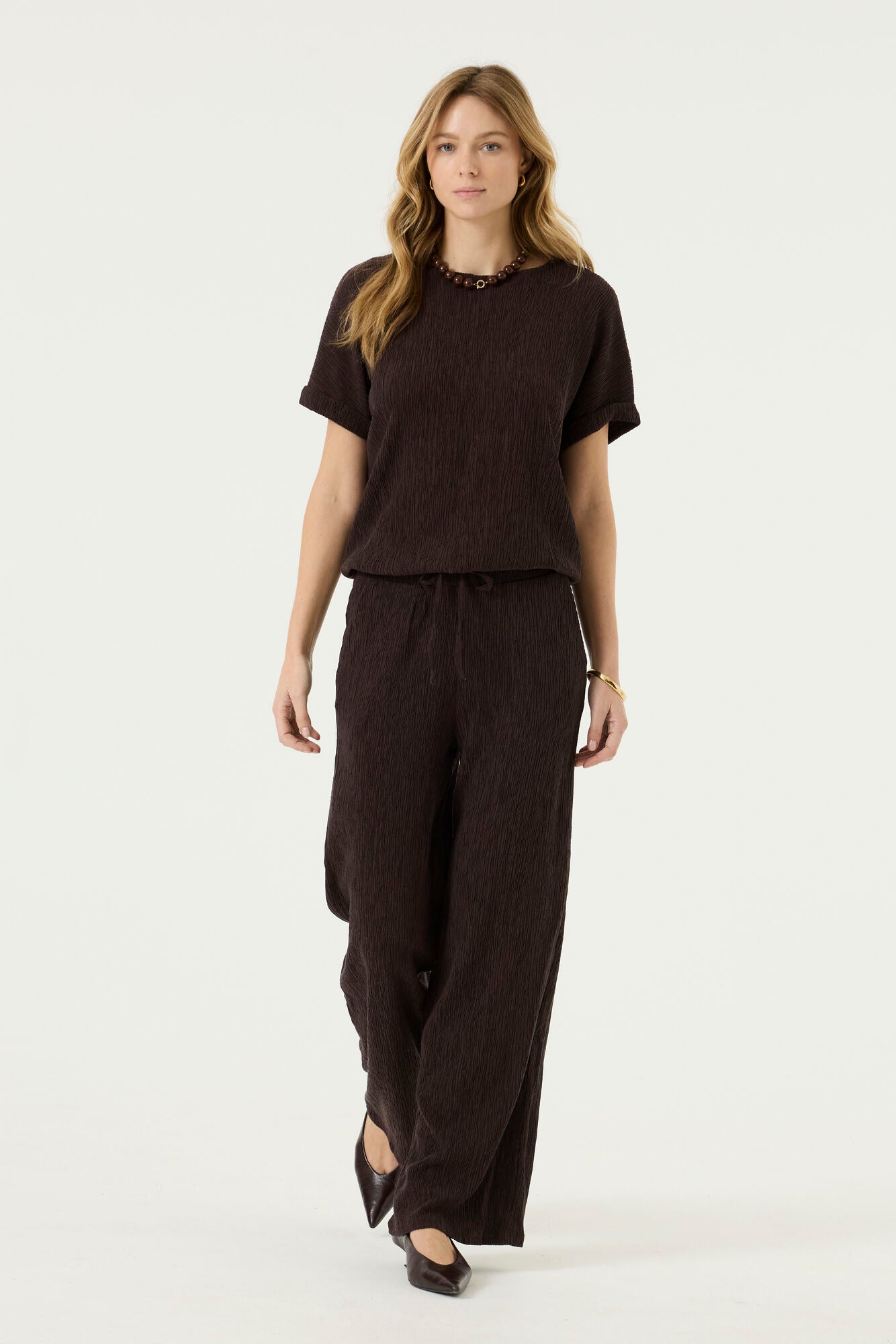 Garcia Gia Brown T-Shirt