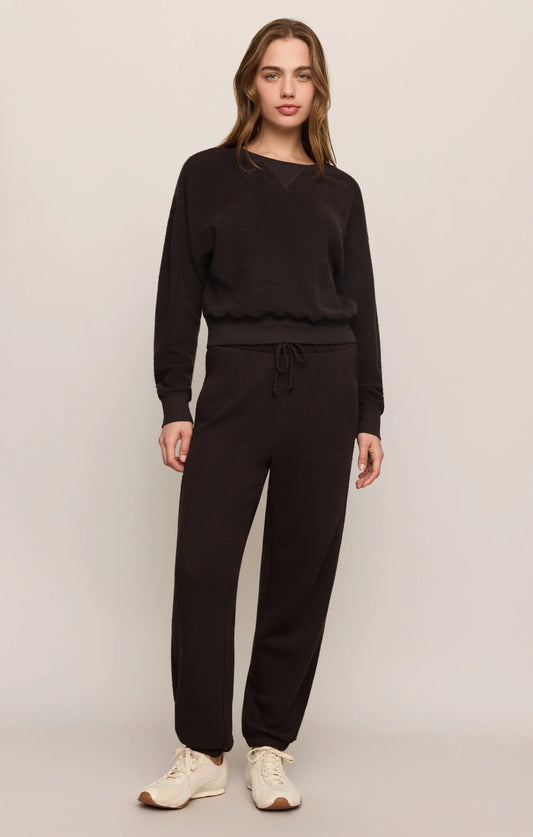 Z Supply Dark Roast Basecamp Textured Jogger