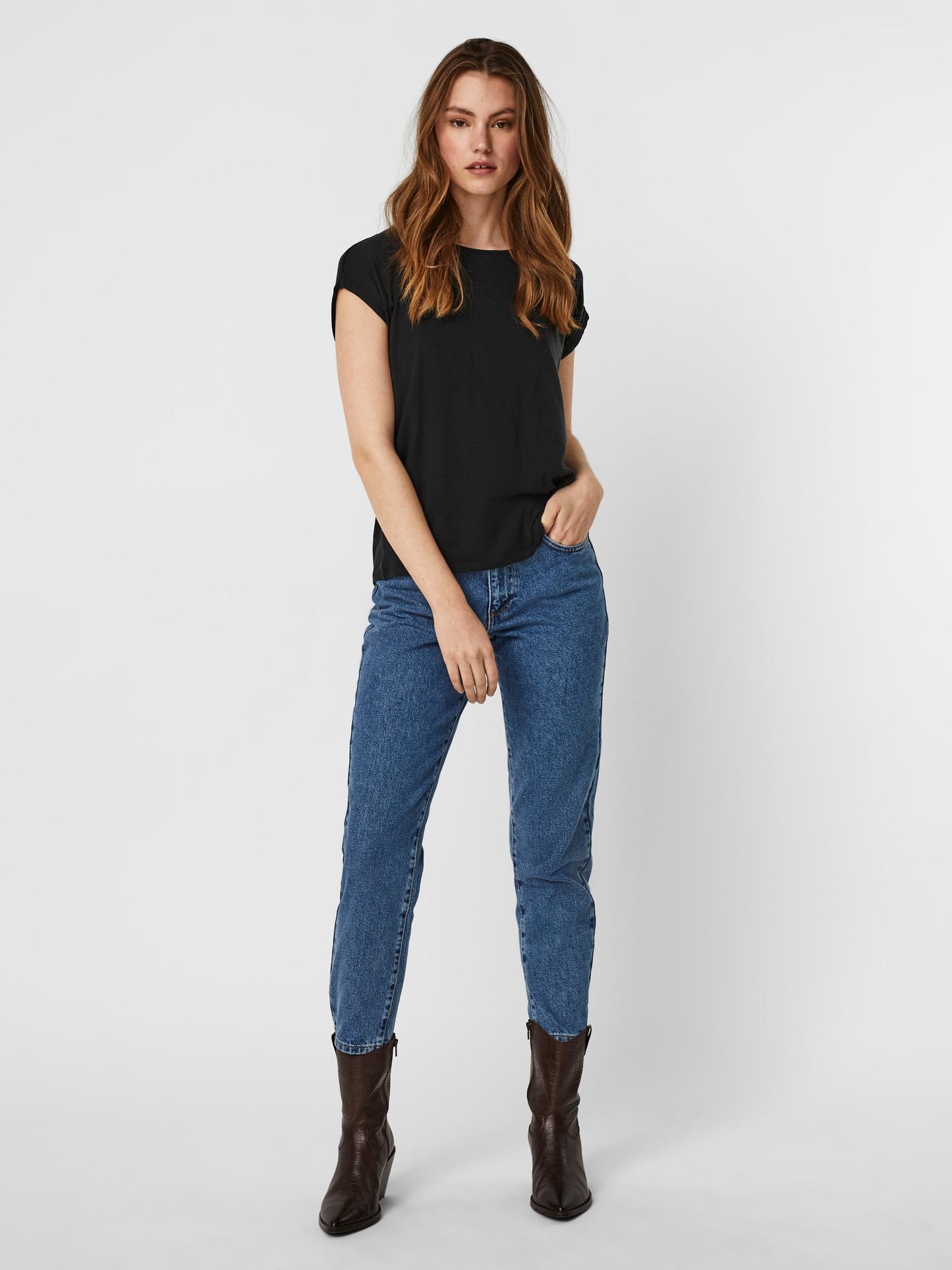 Vero Moda Black Ava Tee