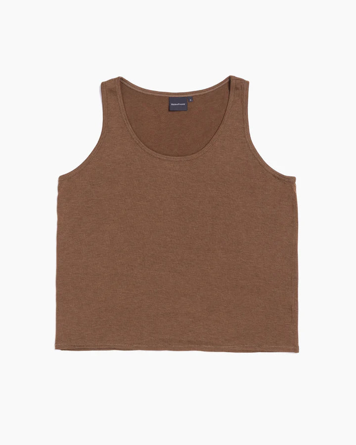 Richer Poorer Morning Roast Recycled Jersey Scoop Neck Tank