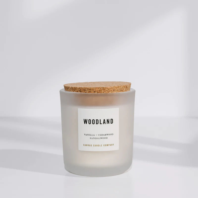 Canvas Candle Co- Woodland