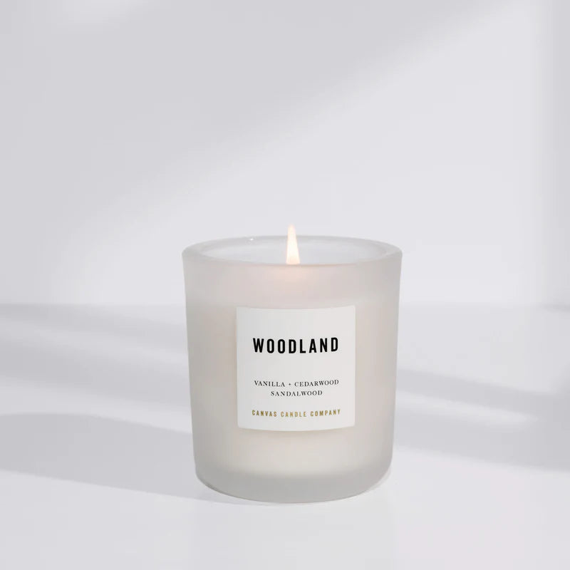 Canvas Candle Co- Woodland