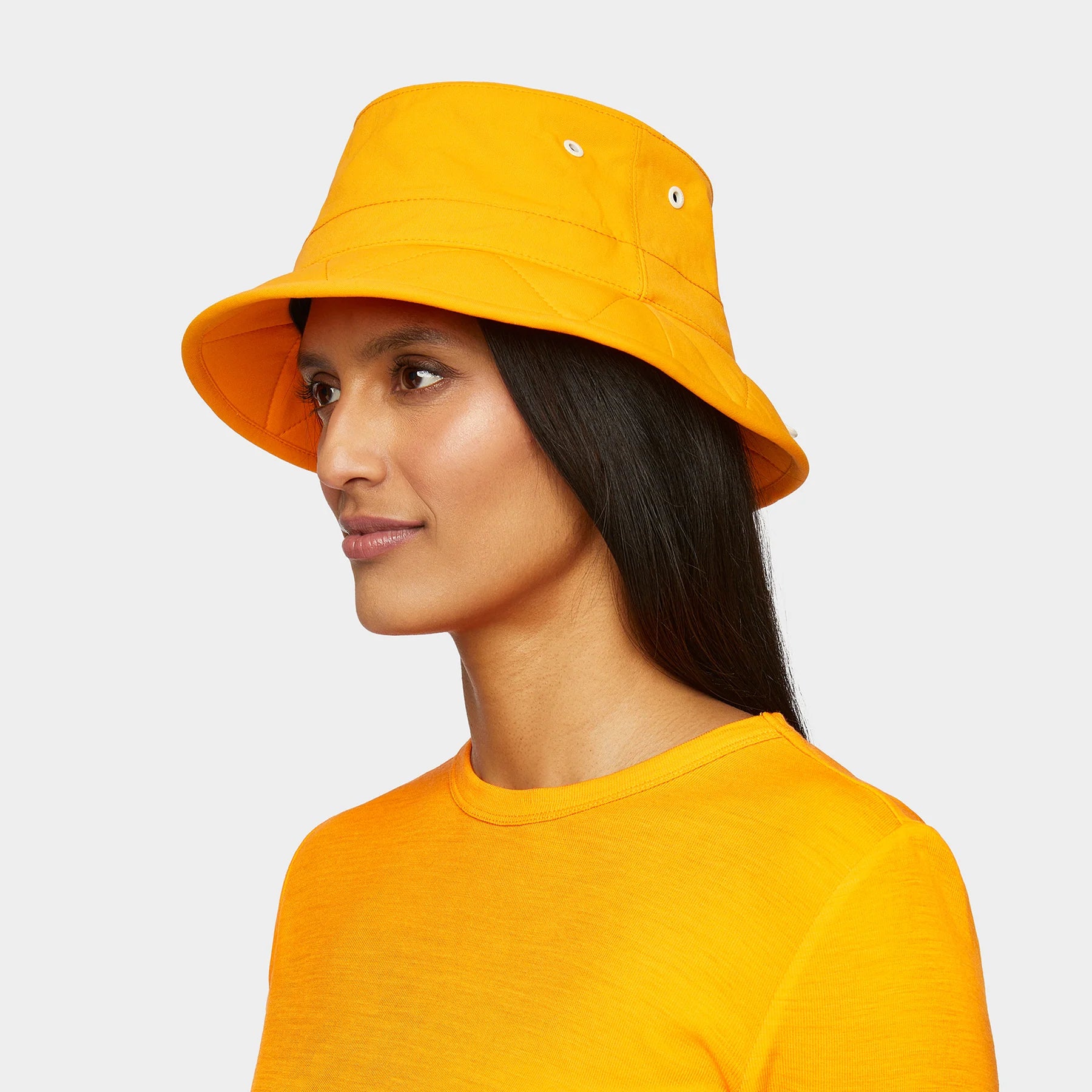 Bright orange bucket hat sales
