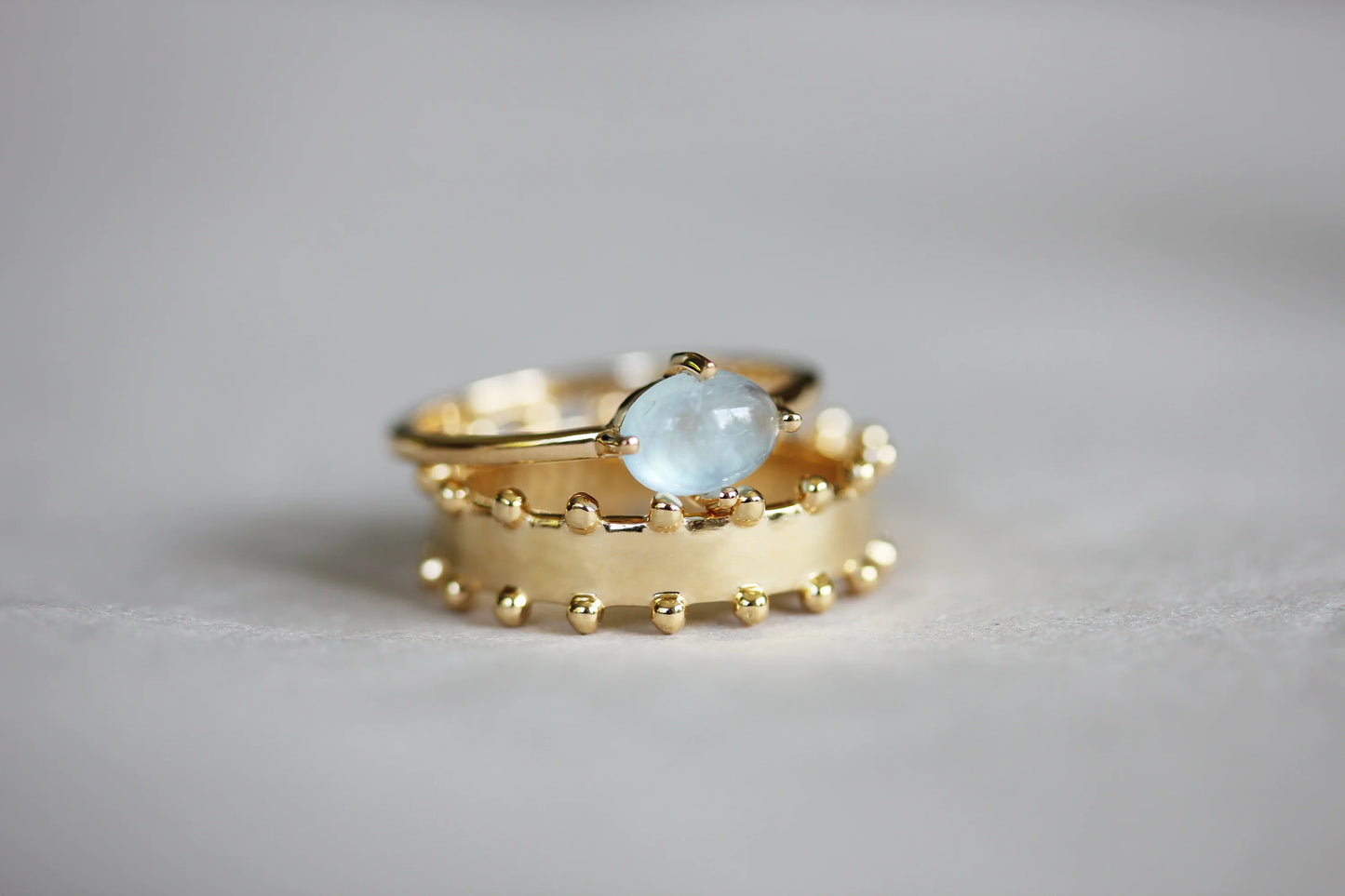 Little Gold Oceanic Ring