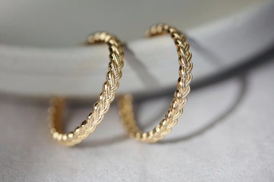 Little Gold Seagrass Hoops