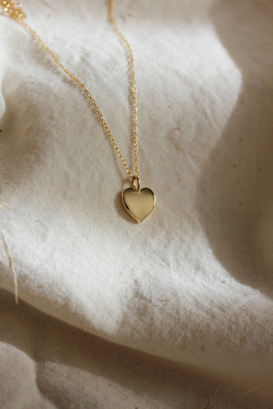 Little Gold Heart of Gold Necklace