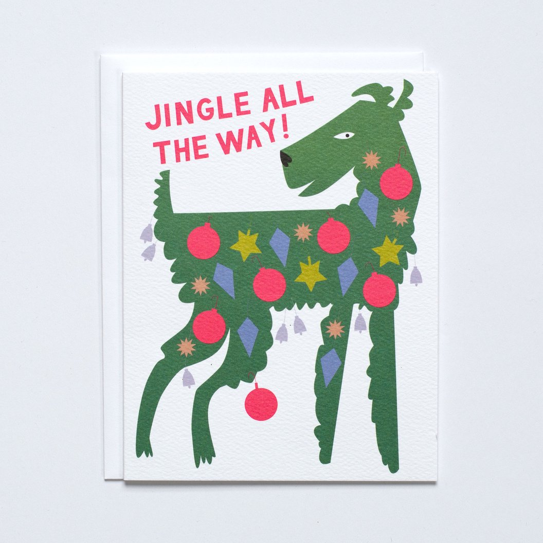 Banquet Holiday Jingle Dog Card