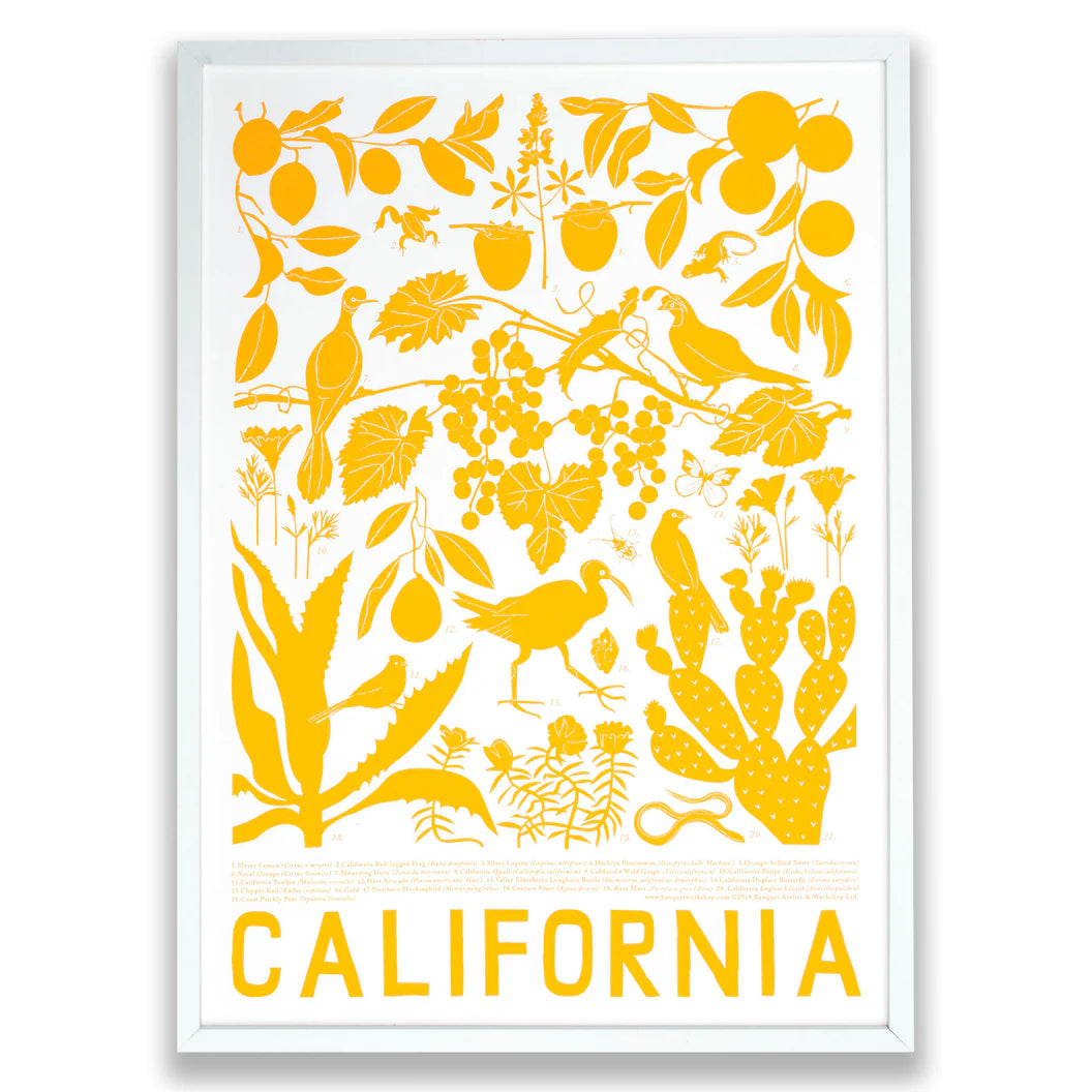 Banquet Atelier & Workshop California Screen Print