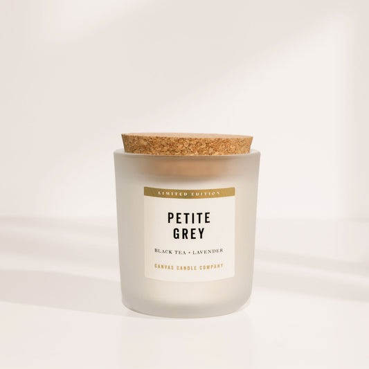 Canvas Candle Co- Petite Grey