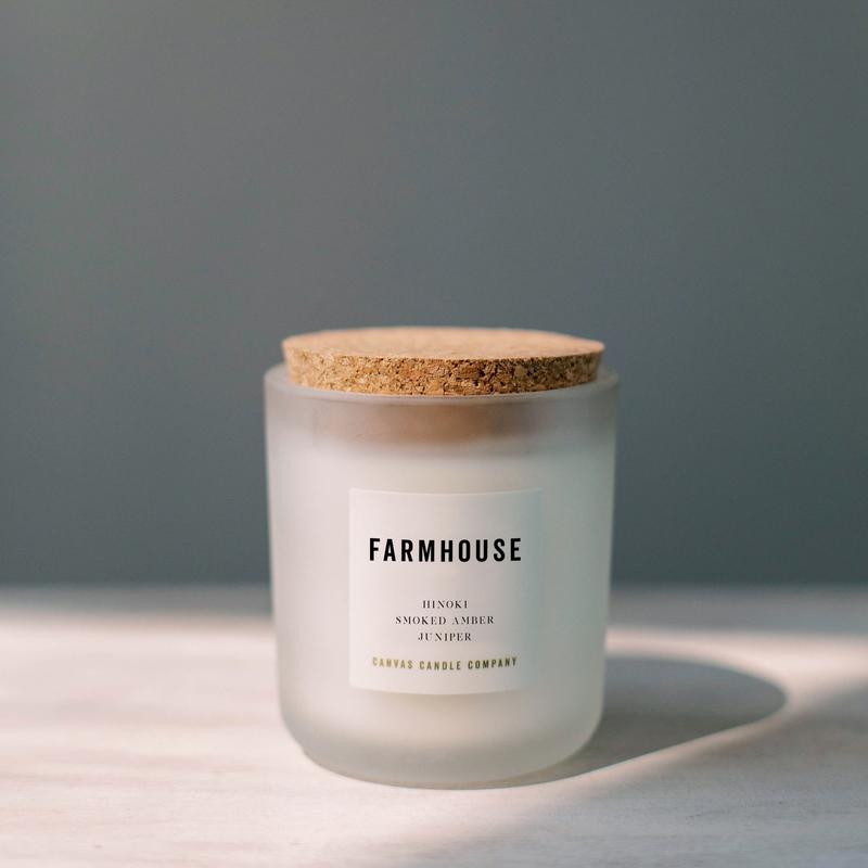Canvas Signature Collection Candle- Farmhouse