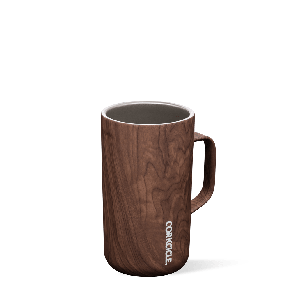 Corkcicle 22oz Walnut Wood Mug