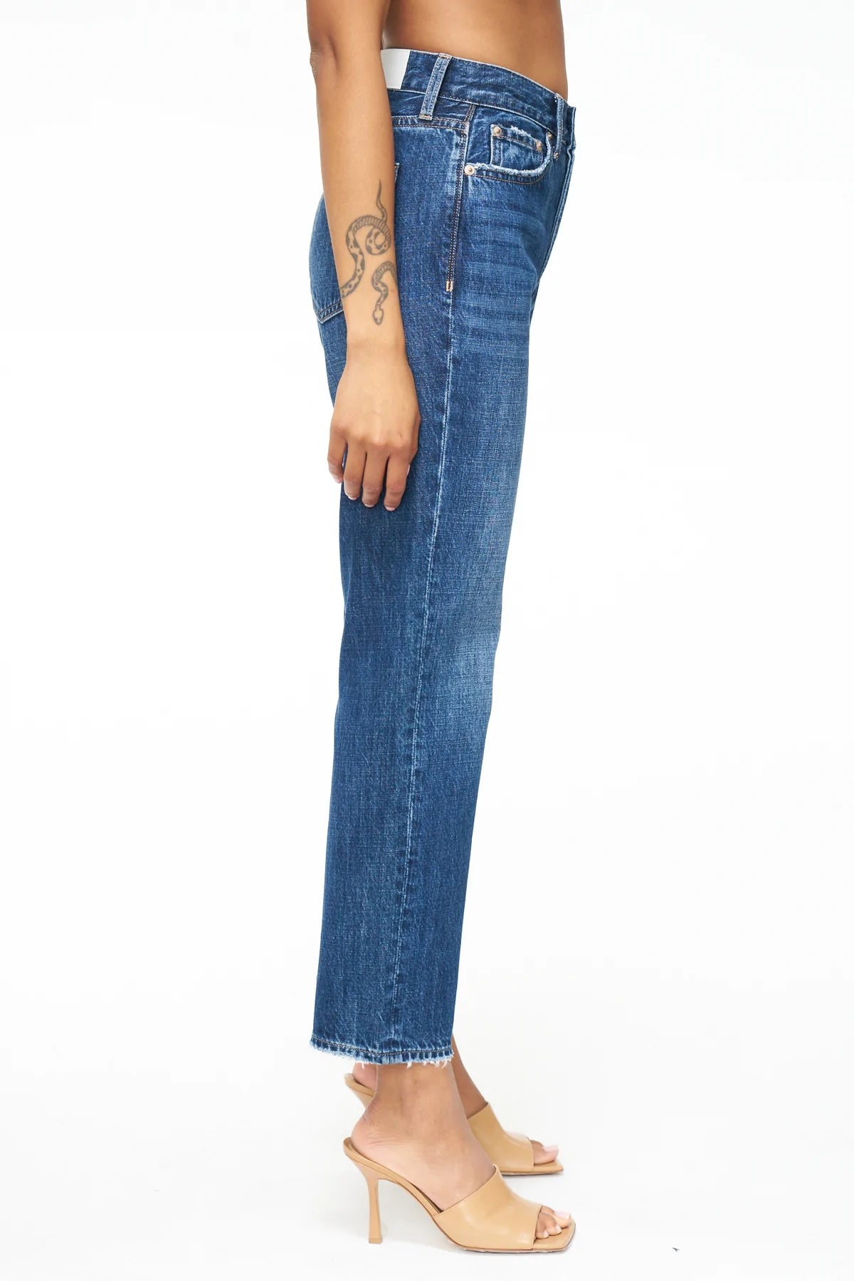 PISTOLA Charlie High Rise Classic Straight Pacific Jeans