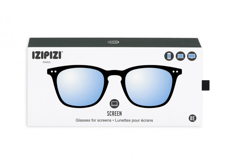 IZIPIZI #E Black Screen Reading Glasses