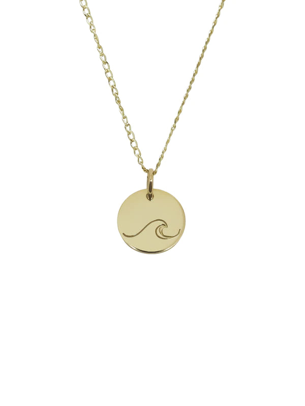 Hart & Stone Gold Swell Charm Necklace